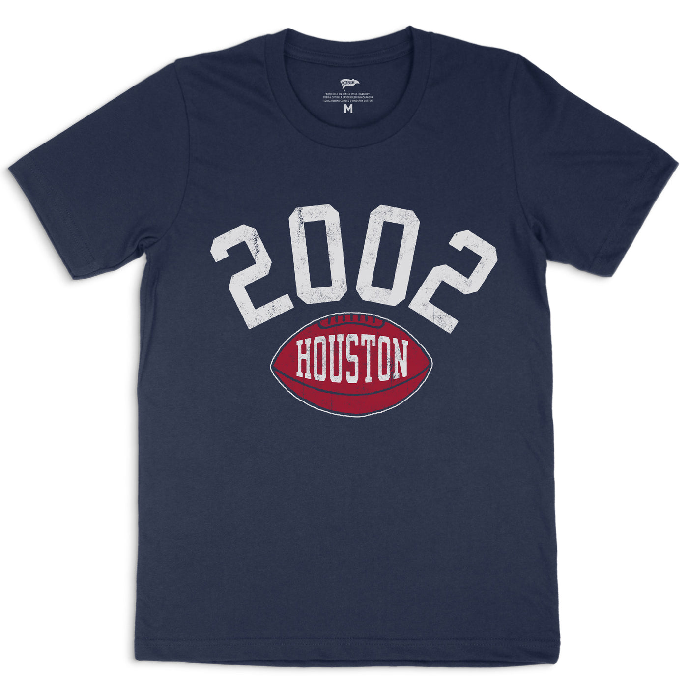 2002 Houston Football Founding Year Tee