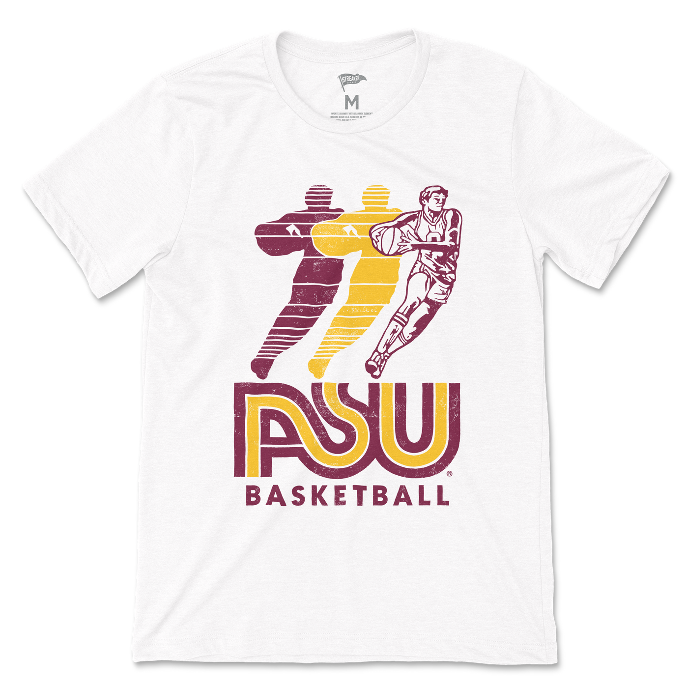 Arizona State Vintage Basketball Tee - Streaker Sports