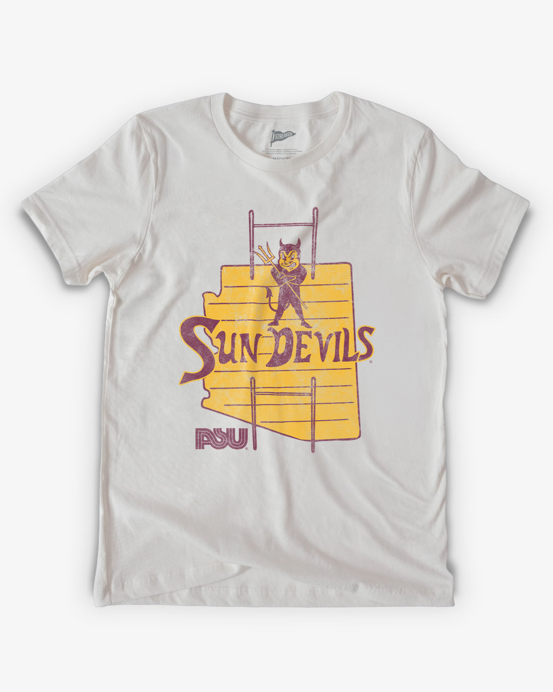 Arizona State Vintage Sparky Football Tee | College Vault