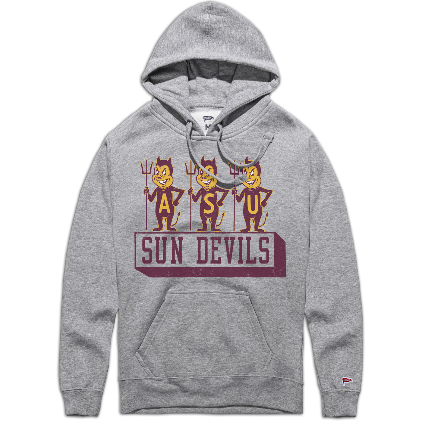 Arizona State Vintage Sparky Lineup Hoodie - Streaker Sports