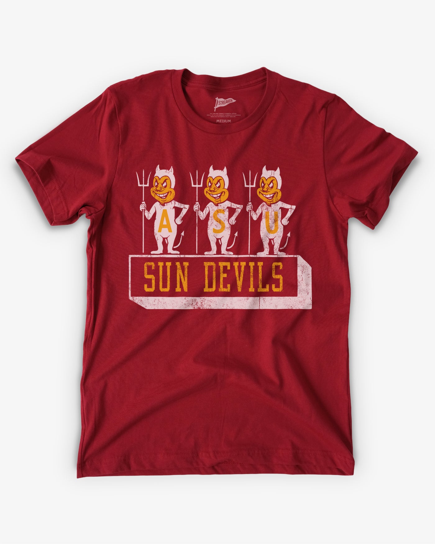 Arizona State Vintage Sparky Lineup Tee | College Vault Exclusive