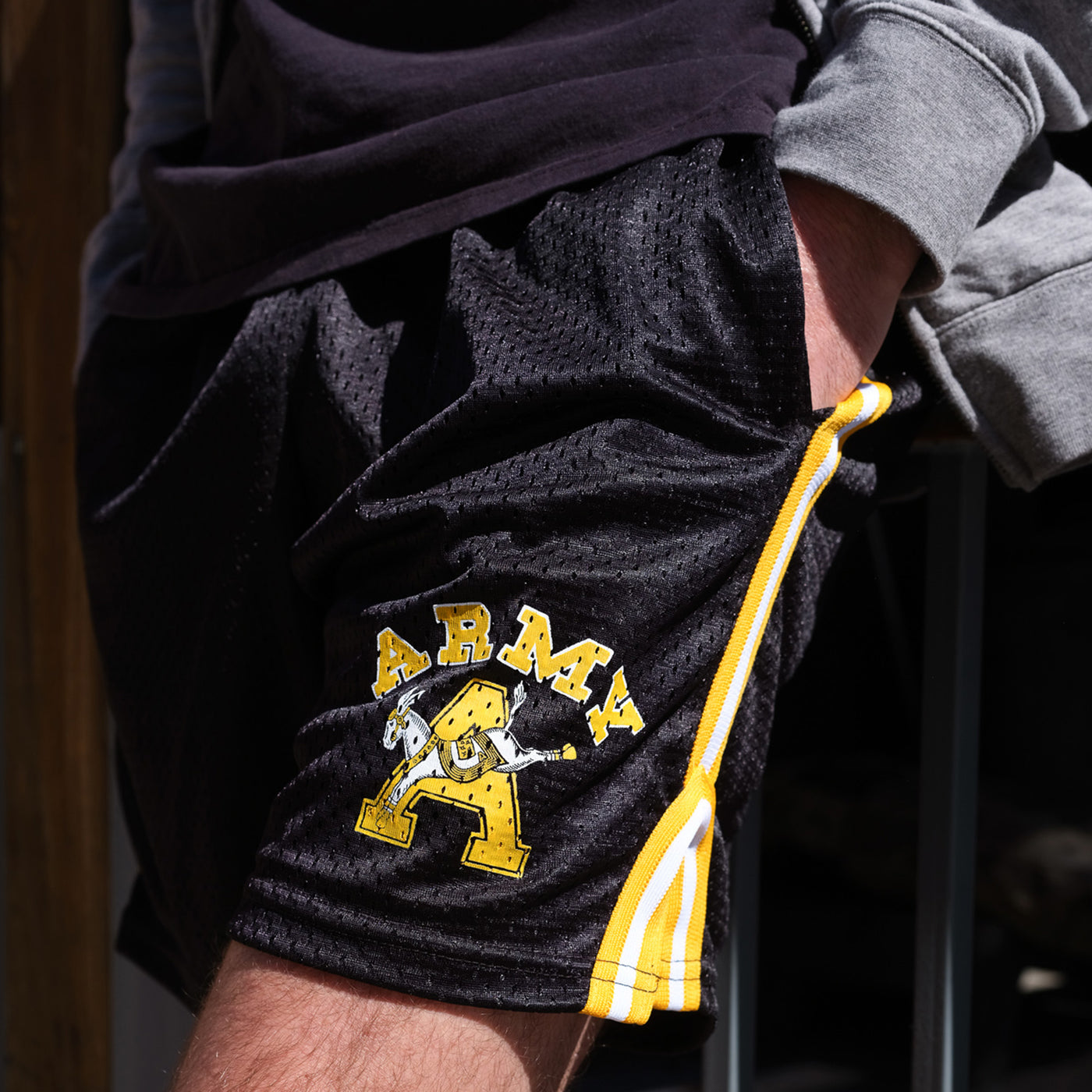 Army Vintage Mesh Lacrosse Shorts