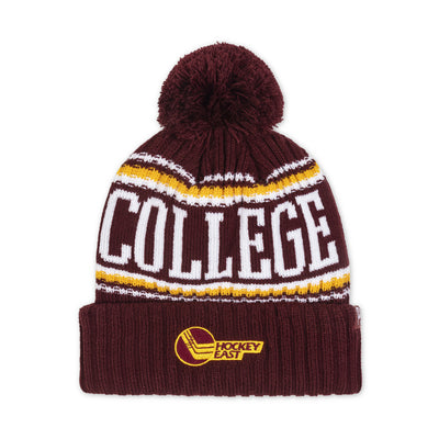 Boston College x Hockey East Vintage Knit Pom Hat - Streaker Sports