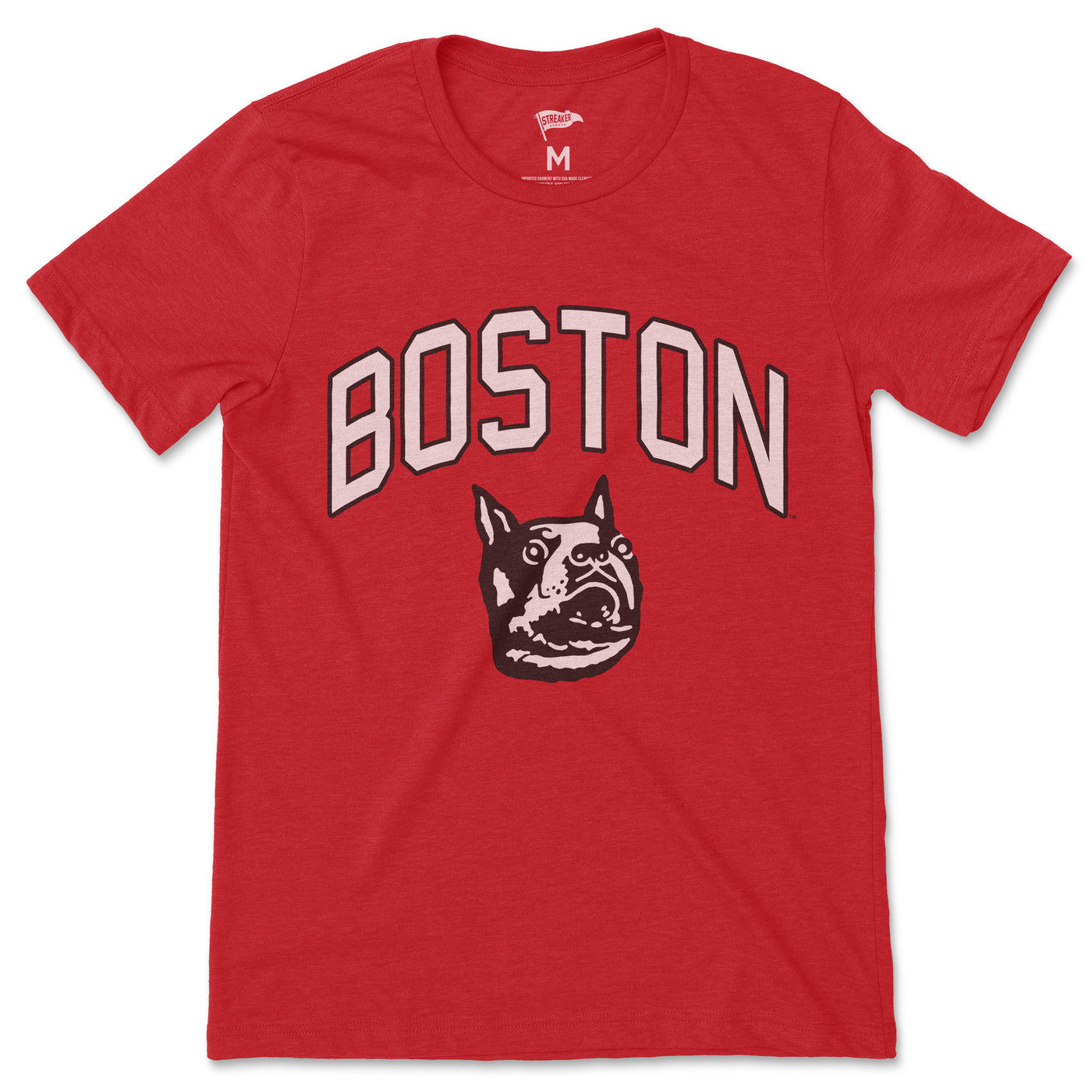 Boston University Vintage Hockey Tee - Streaker Sports