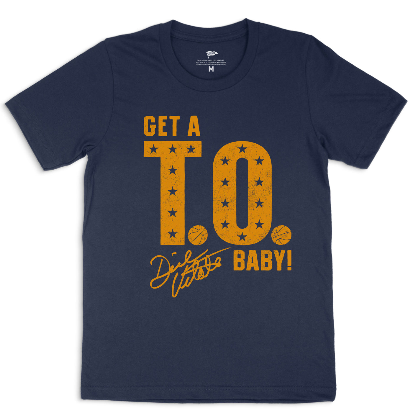 Dick Vitale Get a T.O. Baby! Tee - Streaker Sports
