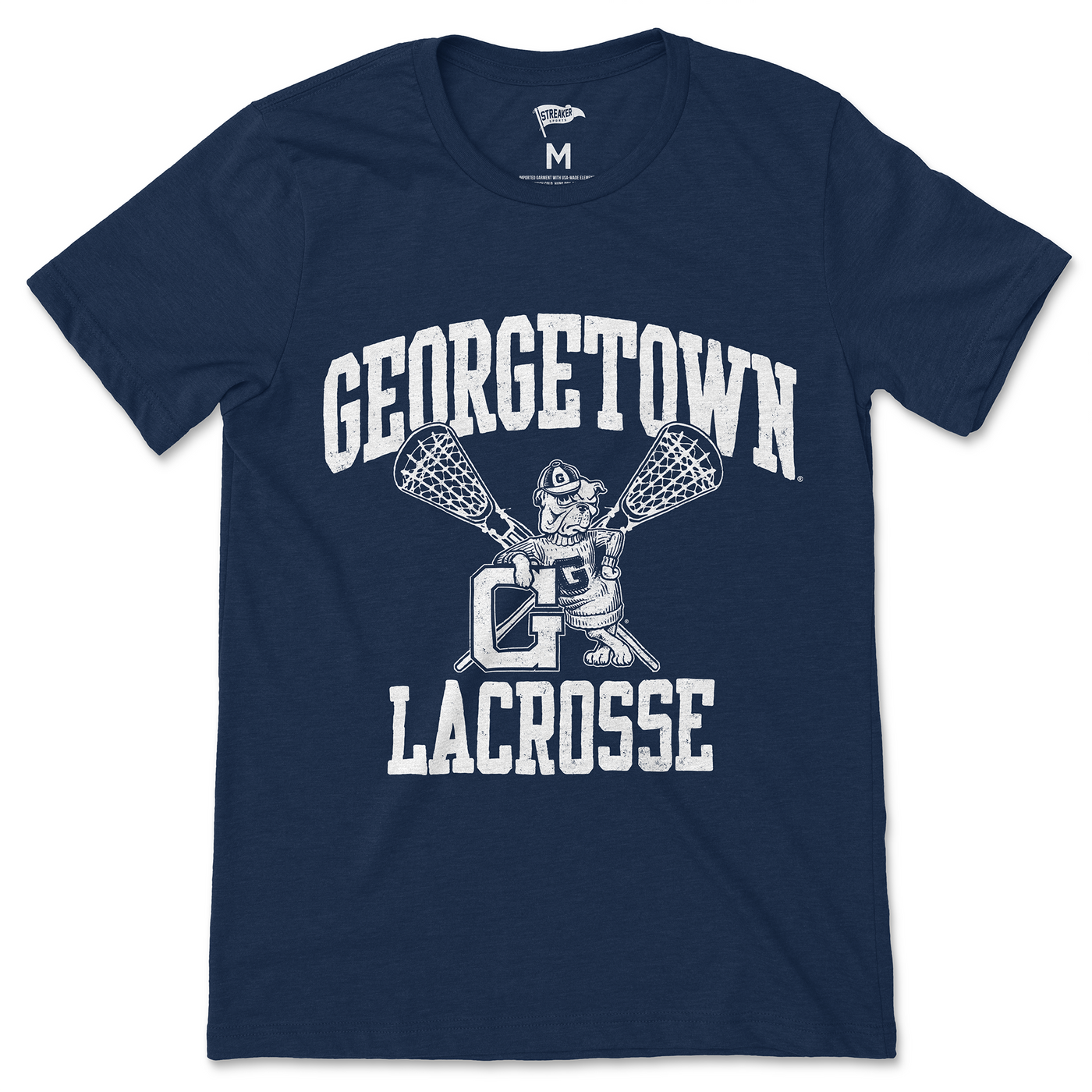 Georgetown Vintage Lacrosse Tee - Streaker Sports