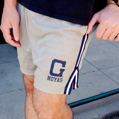 Georgetown Vintage Mesh Lacrosse Shorts