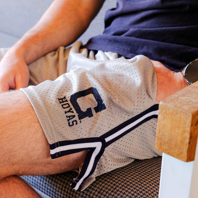 Georgetown Vintage Mesh Lacrosse Shorts