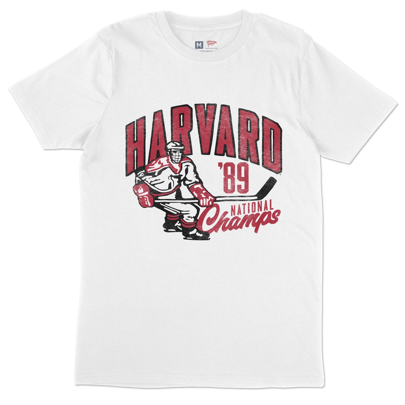 Harvard 1989 Hockey Champions Tee - Streaker Sports