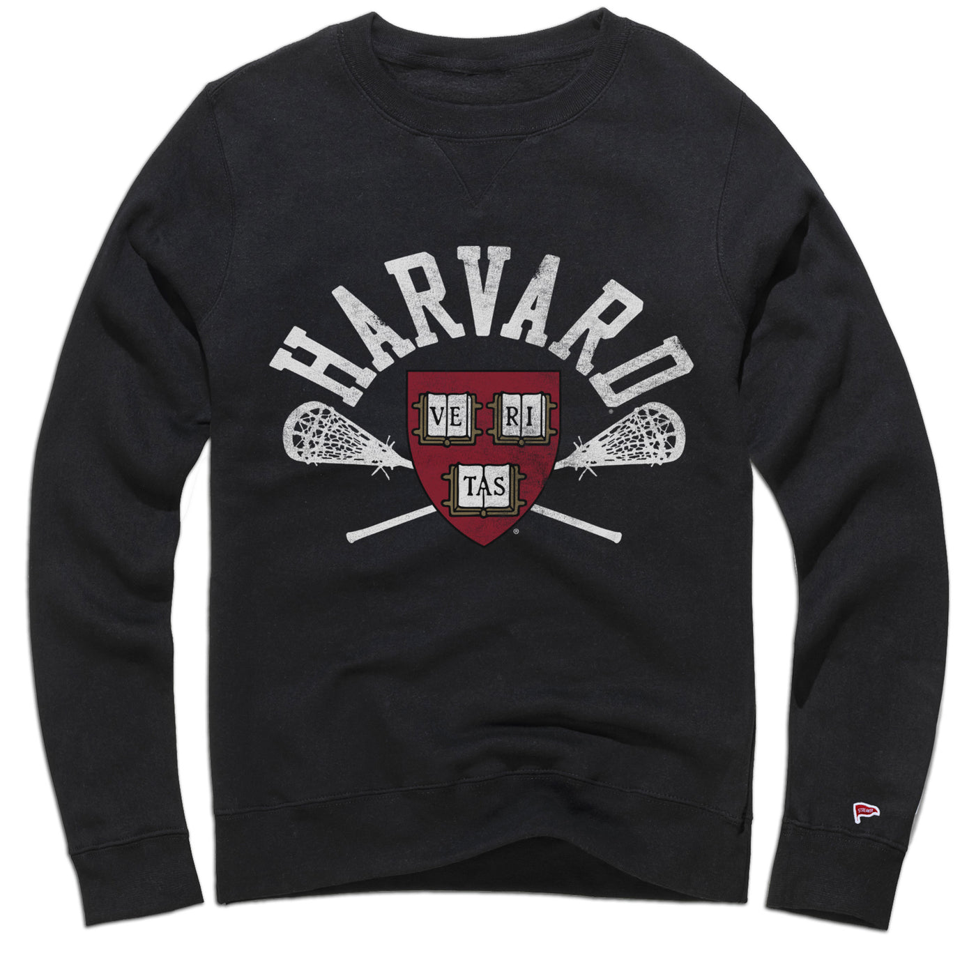 Harvard Lacrosse Crewneck Sweatshirt - Streaker Sports
