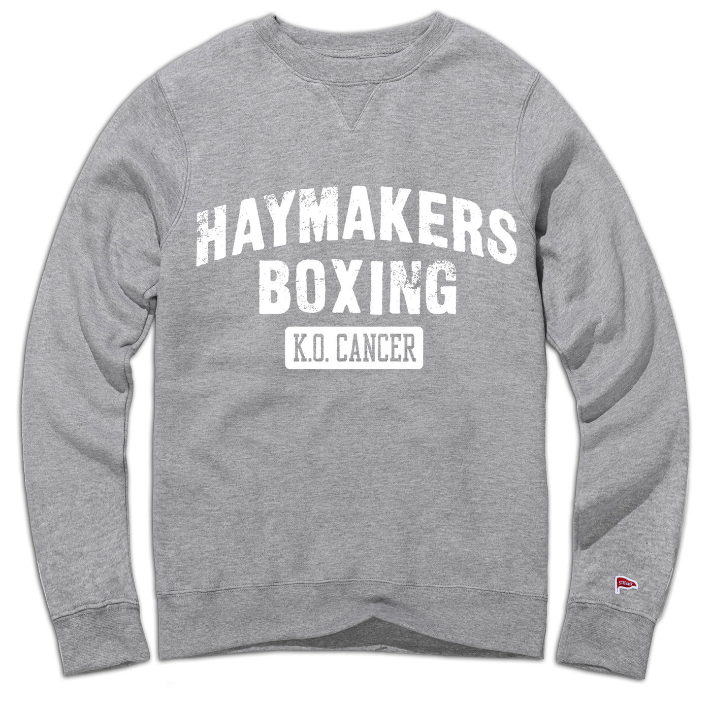 Haymakers for Hope Locker Room Crewneck Sweatshirt - Streaker Sports