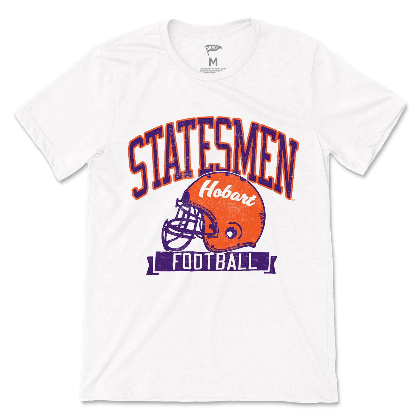 Hobart Vintage Football Tee - Streaker Sports