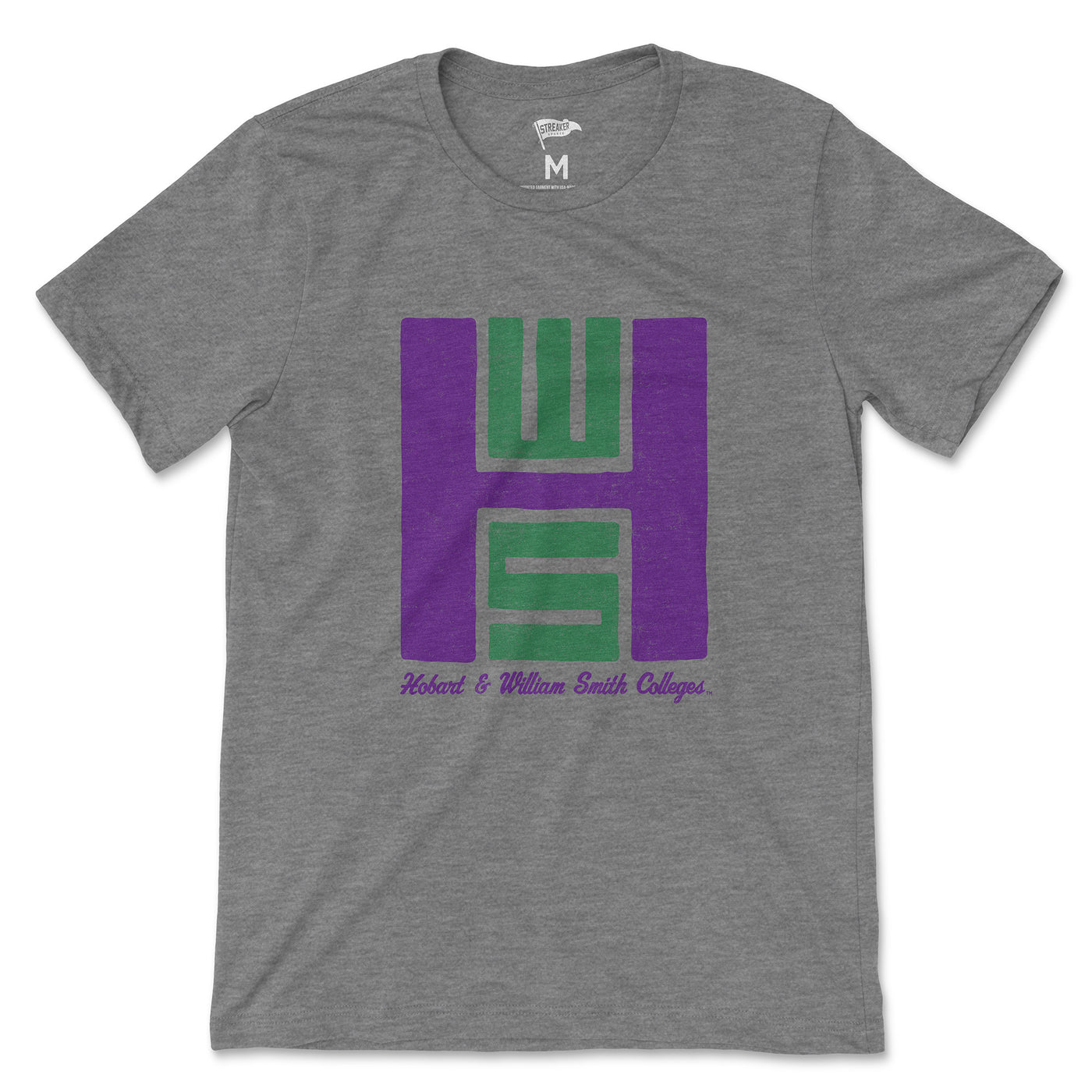 Hobart William Smith Vintage Tee - Streaker Sports