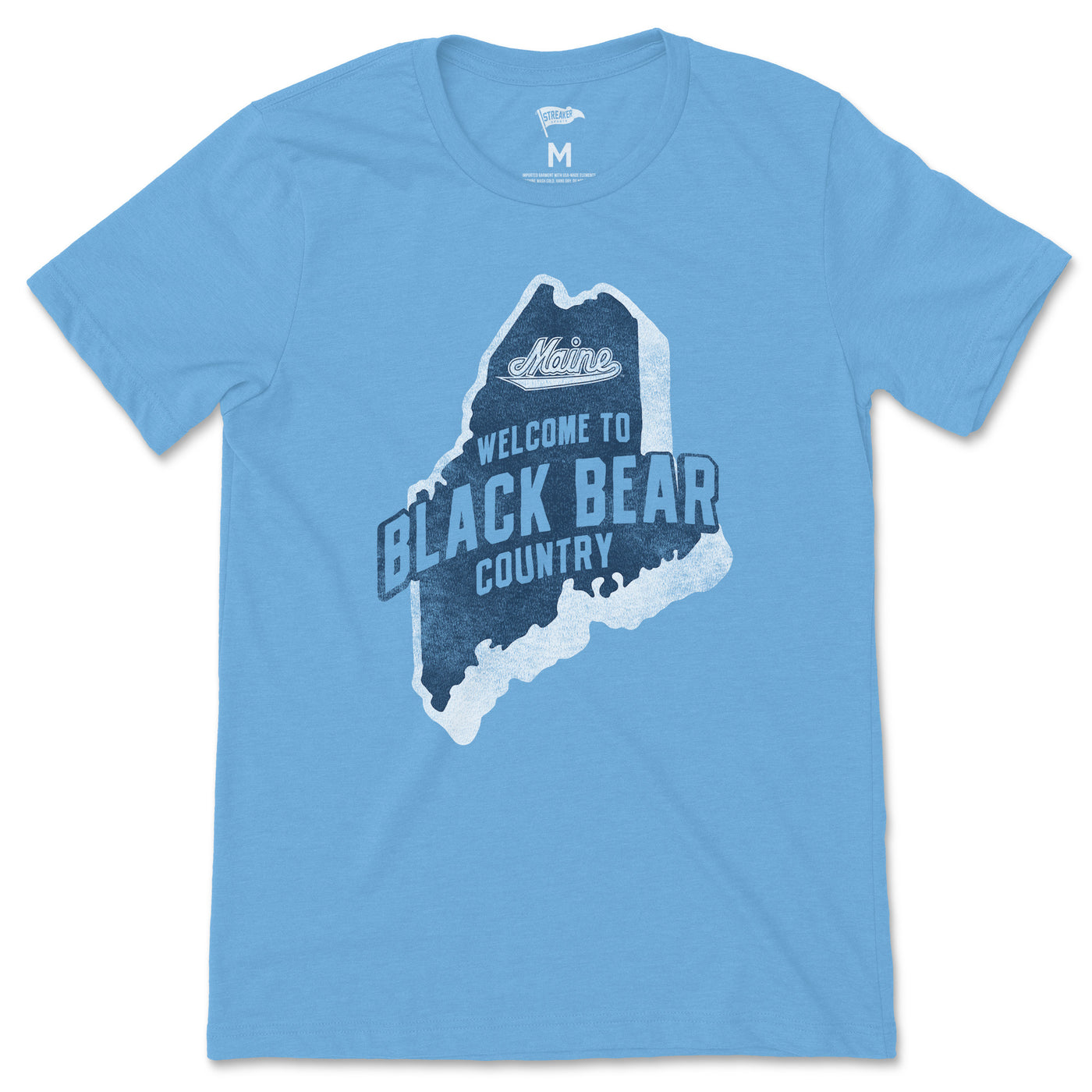 Maine Black Bear Country Tee - Streaker Sports