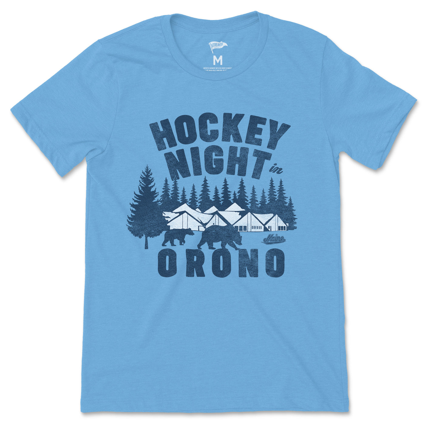 Maine Hockey Night in Orono Tee - Streaker Sports