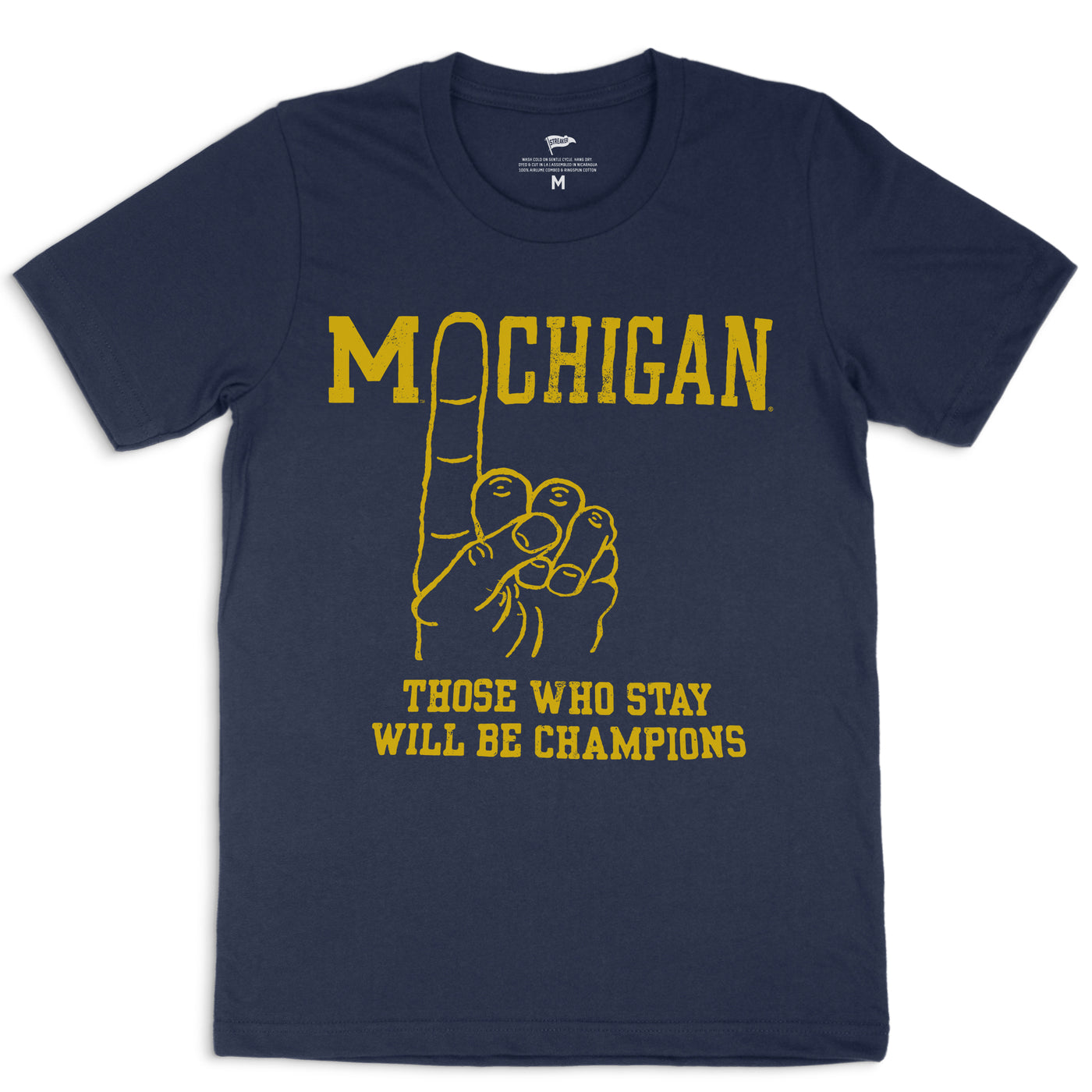 Michigan Vintage #1 Tee - Streaker Sports