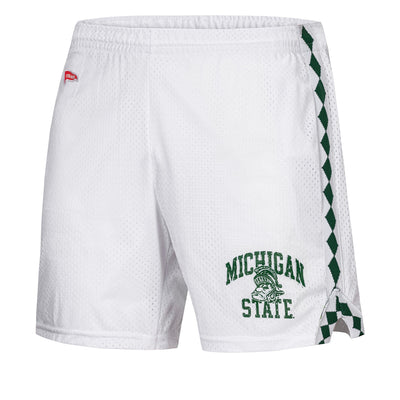 Michigan State Vintage Mesh Lacrosse Shorts - Streaker Sports