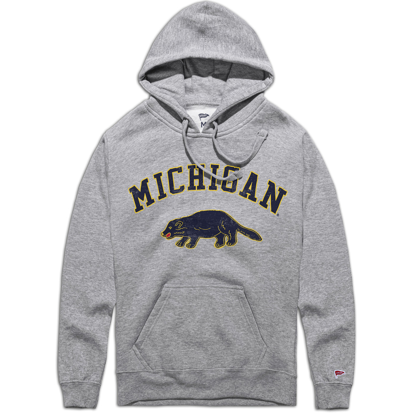 Michigan Vintage 1948 Hockey Hoodie - Streaker Sports