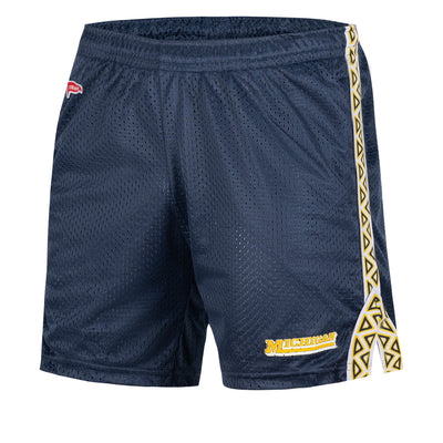 Michigan Vintage Mesh Lacrosse Shorts