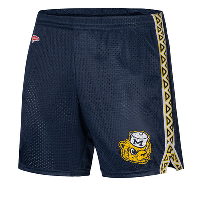 Michigan Vintage Mesh Lacrosse Shorts - Streaker Sports