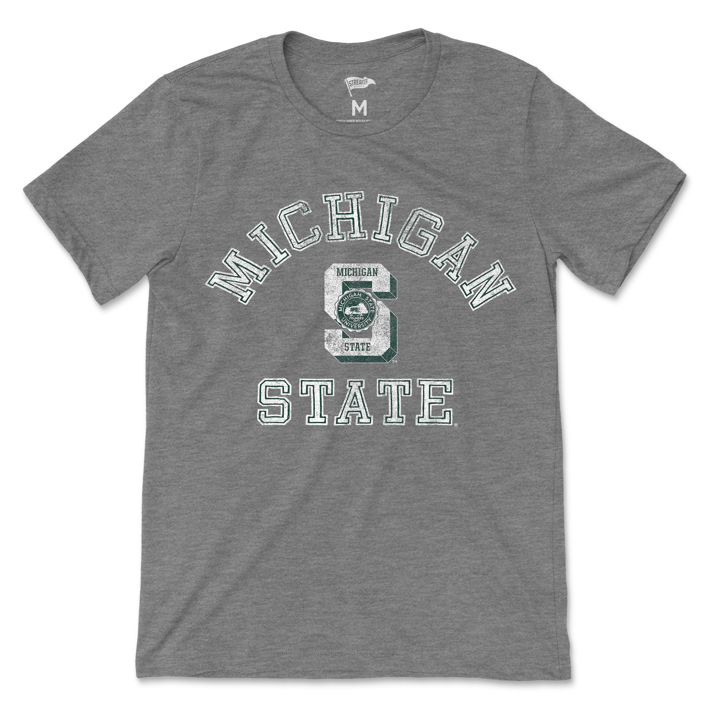 Michigan State Vintage Standard Issue Tee - Streaker Sports