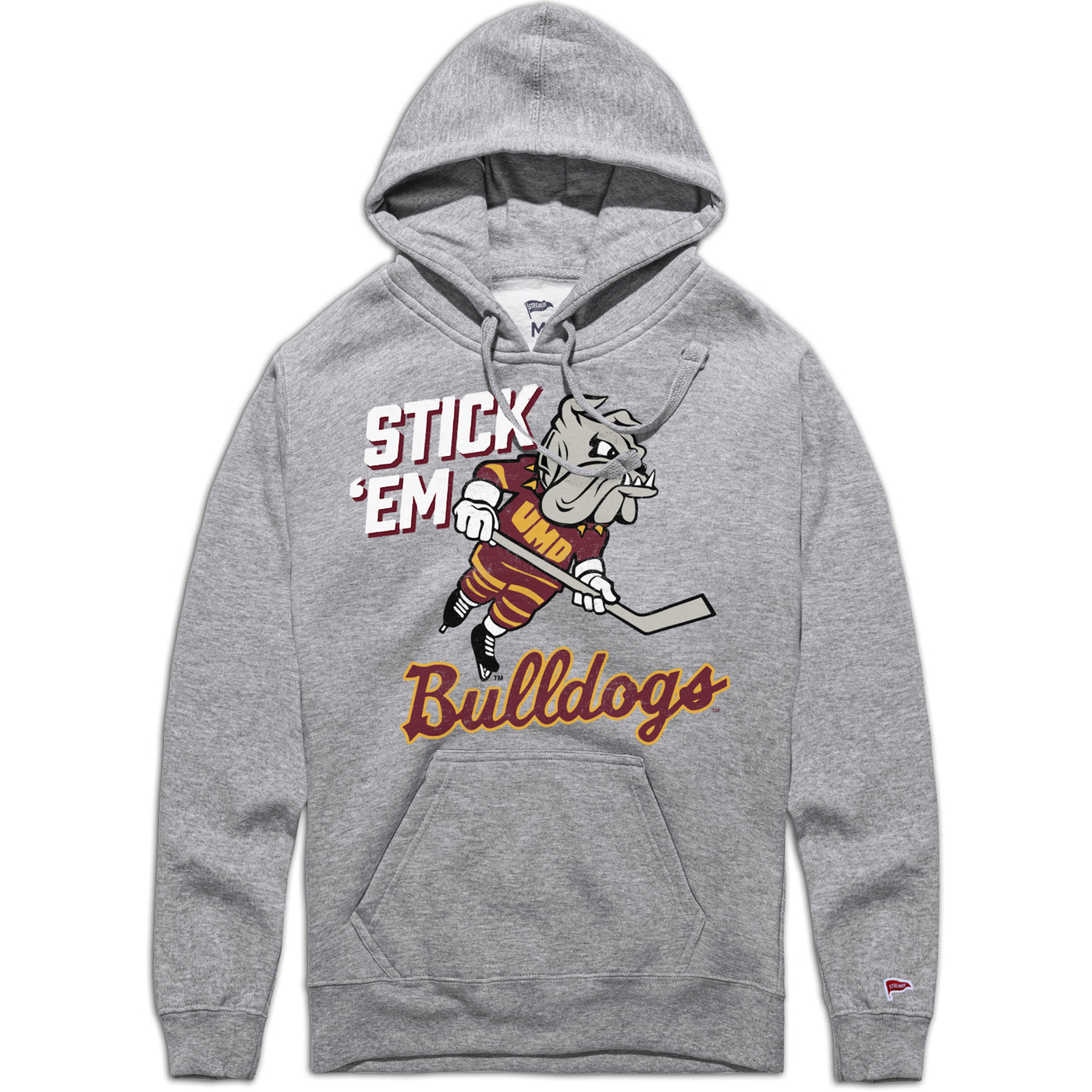 Minnesota Duluth Vintage Champ Hockey Hoodie - Streaker Sports