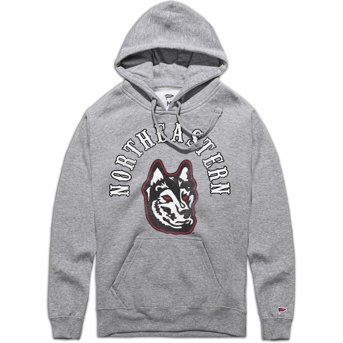 Northeastern Vintage Crest Hockey Hoodie - Streaker Sports