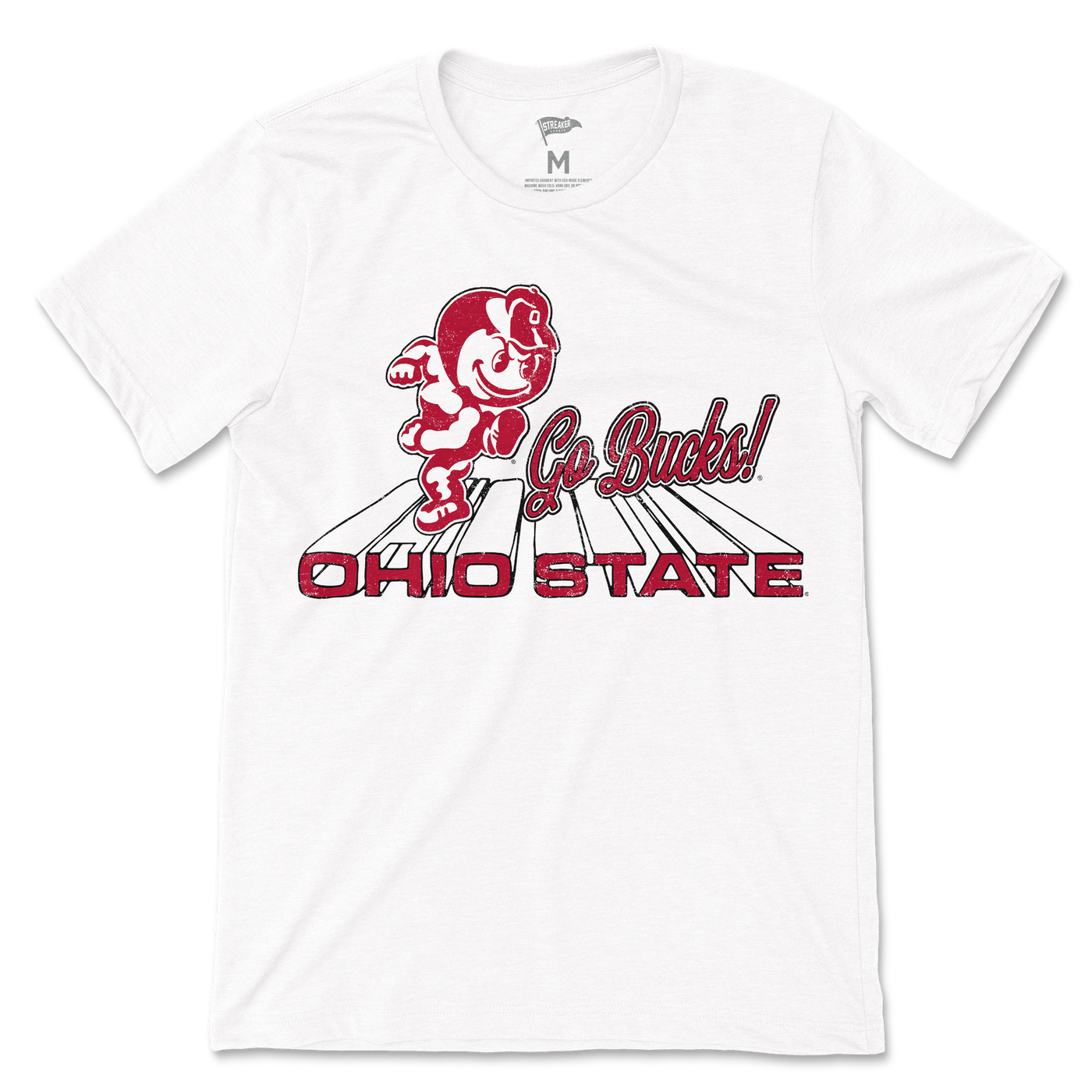 Ohio State Vintage Go Bucks Tee - Streaker Sports