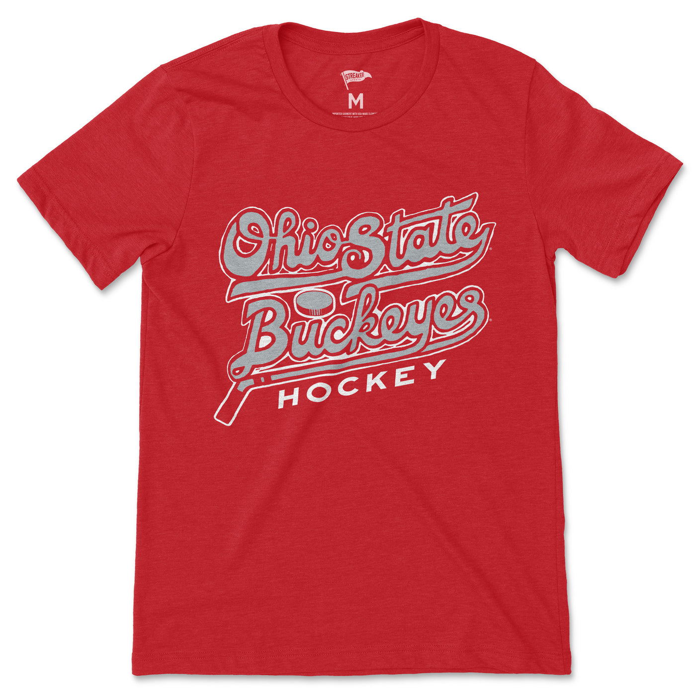 Ohio State Vintage Hockey Tee - Streaker Sports