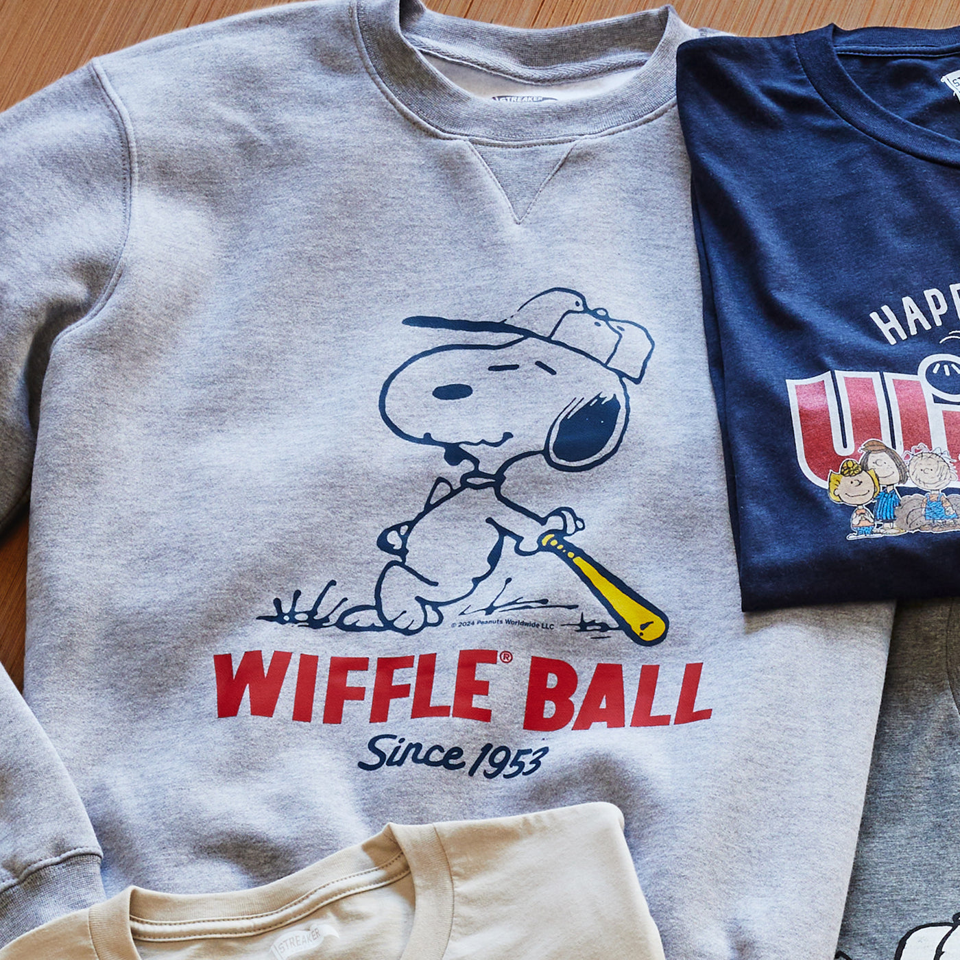 Peanuts x Wiffle Ball Snoopy Crewneck - Streaker Sports