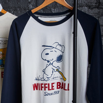 Peanuts x Wiffle Ball Snoopy Baseball Shirt - Streaker Sports