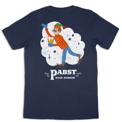 Pabst Blue Ribbon Vintage Holiday Tee