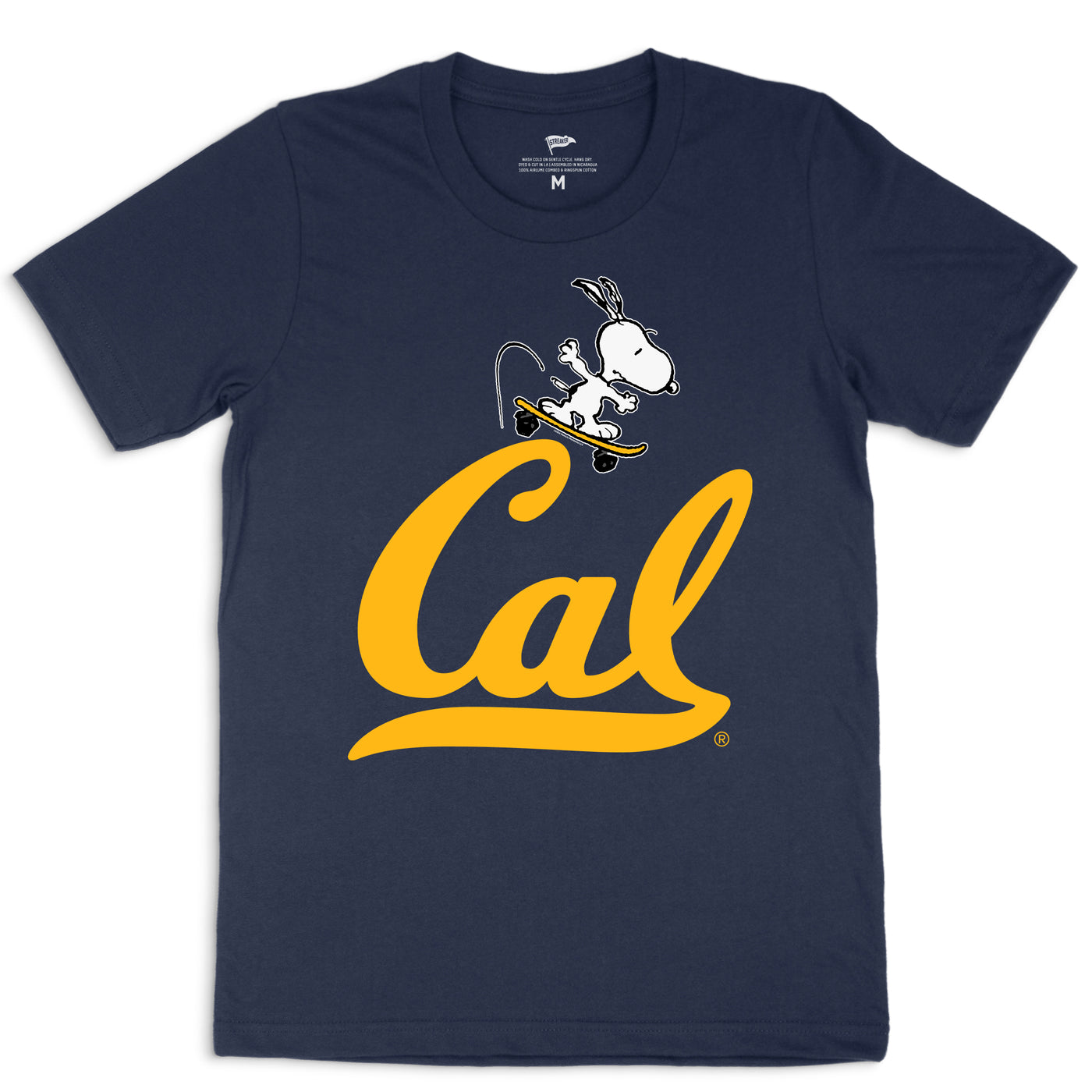 Peanuts x Cal Snoopy Skateboard Tee