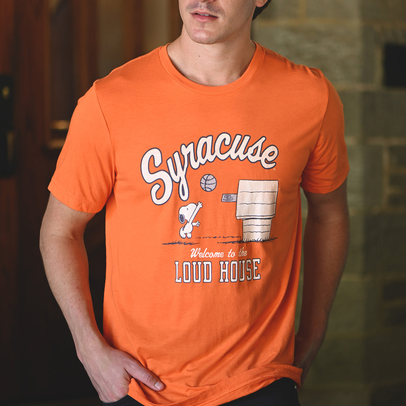 Peanuts x Syracuse Welcome to the Loud House Tee - Streaker Sports