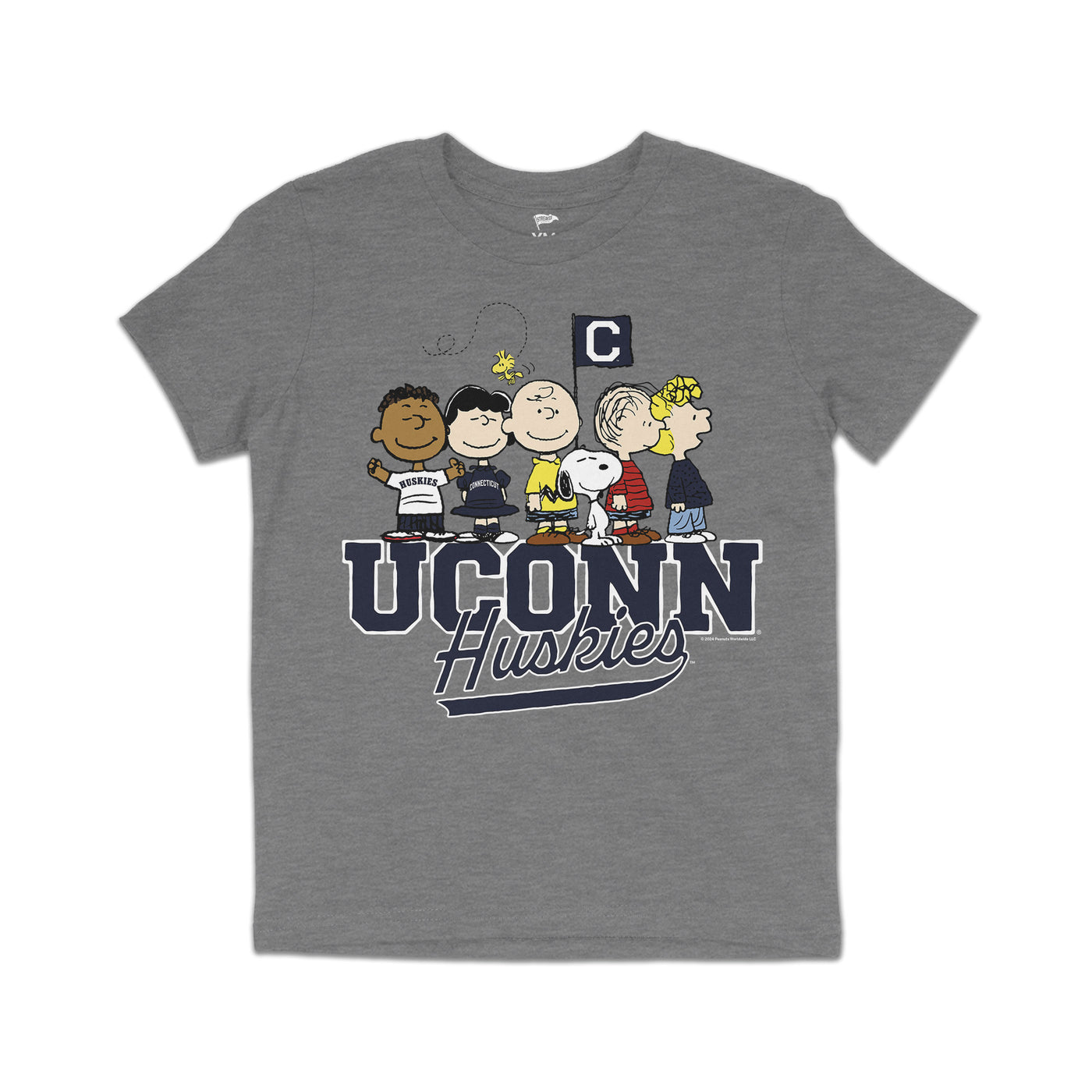 Peanuts x UConn The Gang Youth Tee - Streaker Sports