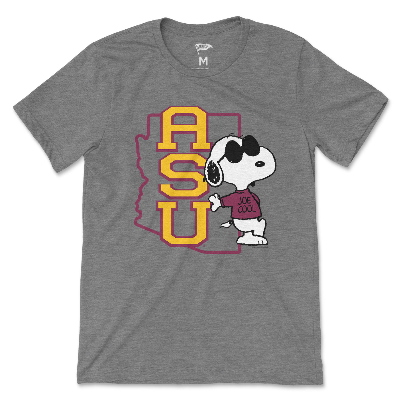 Peanuts x Arizona State Joe Cool Tee - Streaker Sports