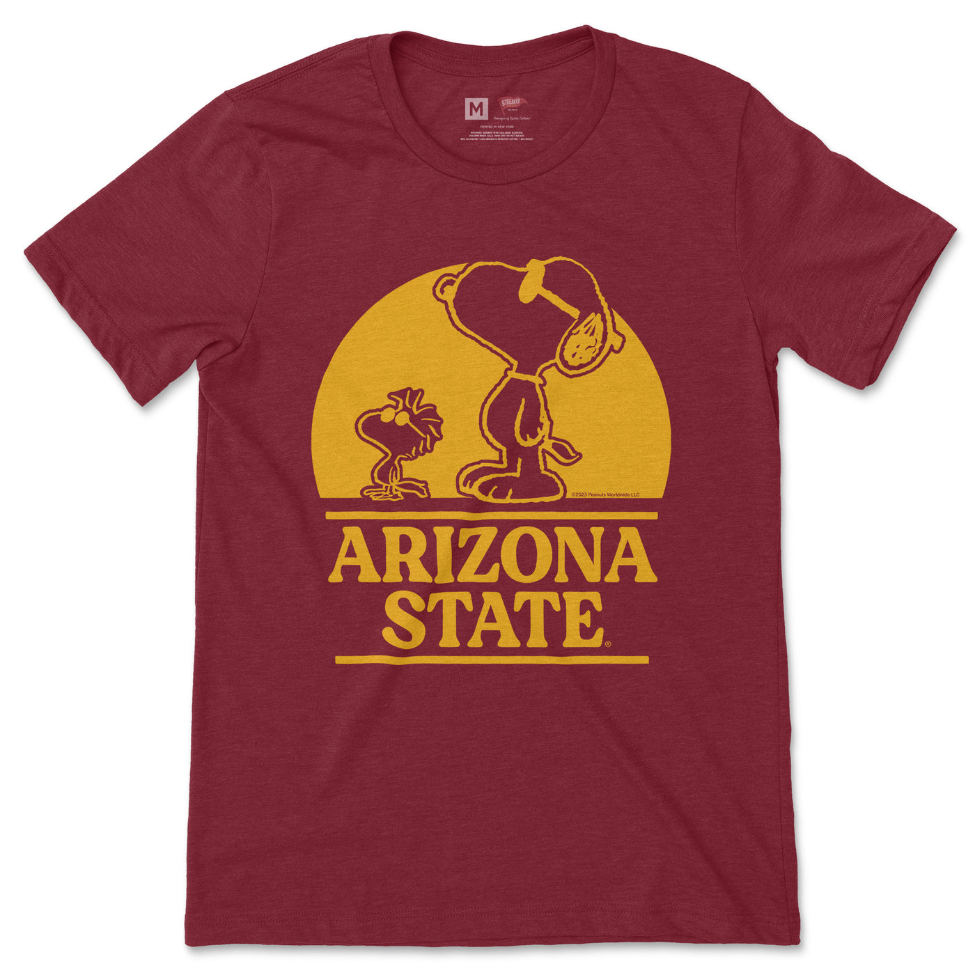 Peanuts x Arizona State Sunny Days Tee - Streaker Sports