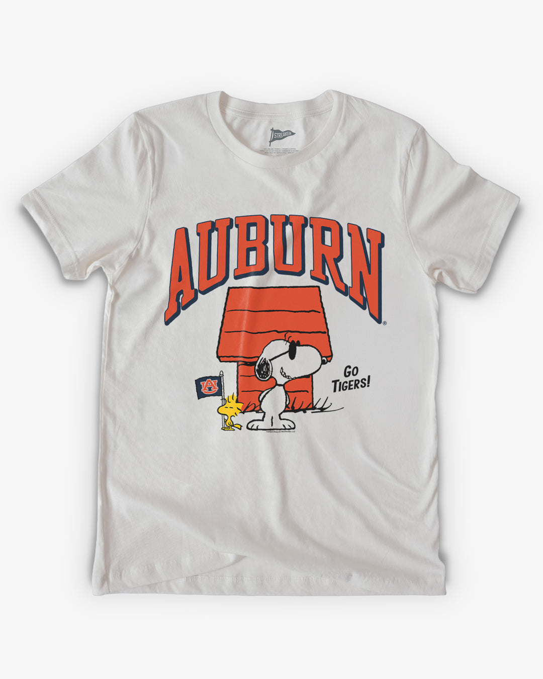 Peanuts x Auburn Joe College Tee - Vintage Snoopy Style – Streaker