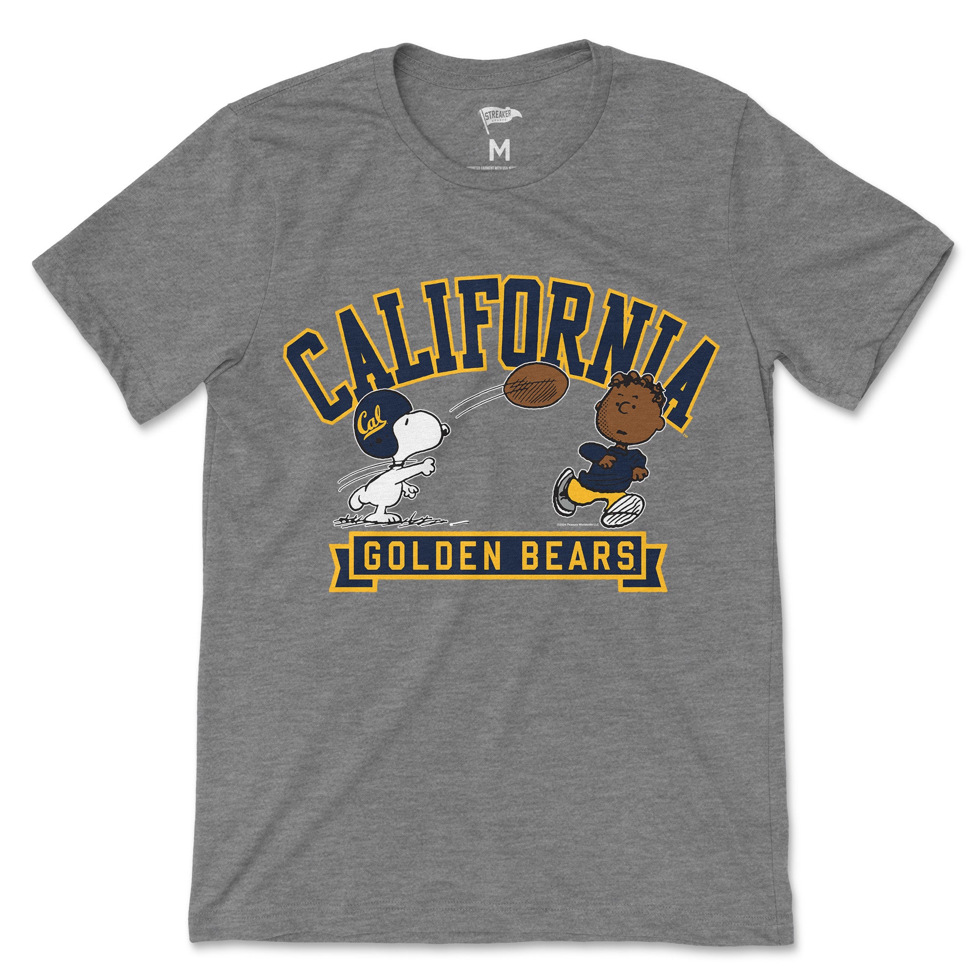 Peanuts x Cal Football Tee – Streaker Sports
