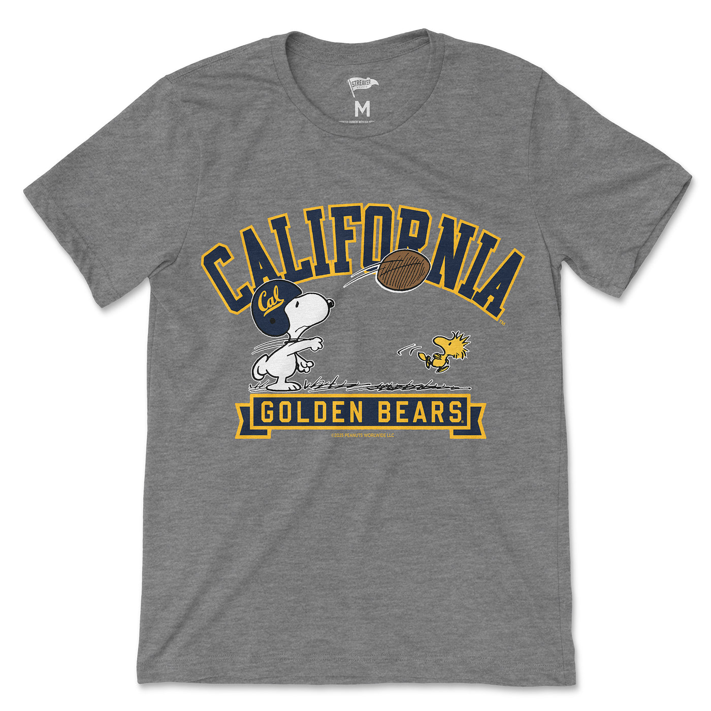 Peanuts x Cal Football Tee - Streaker Sports