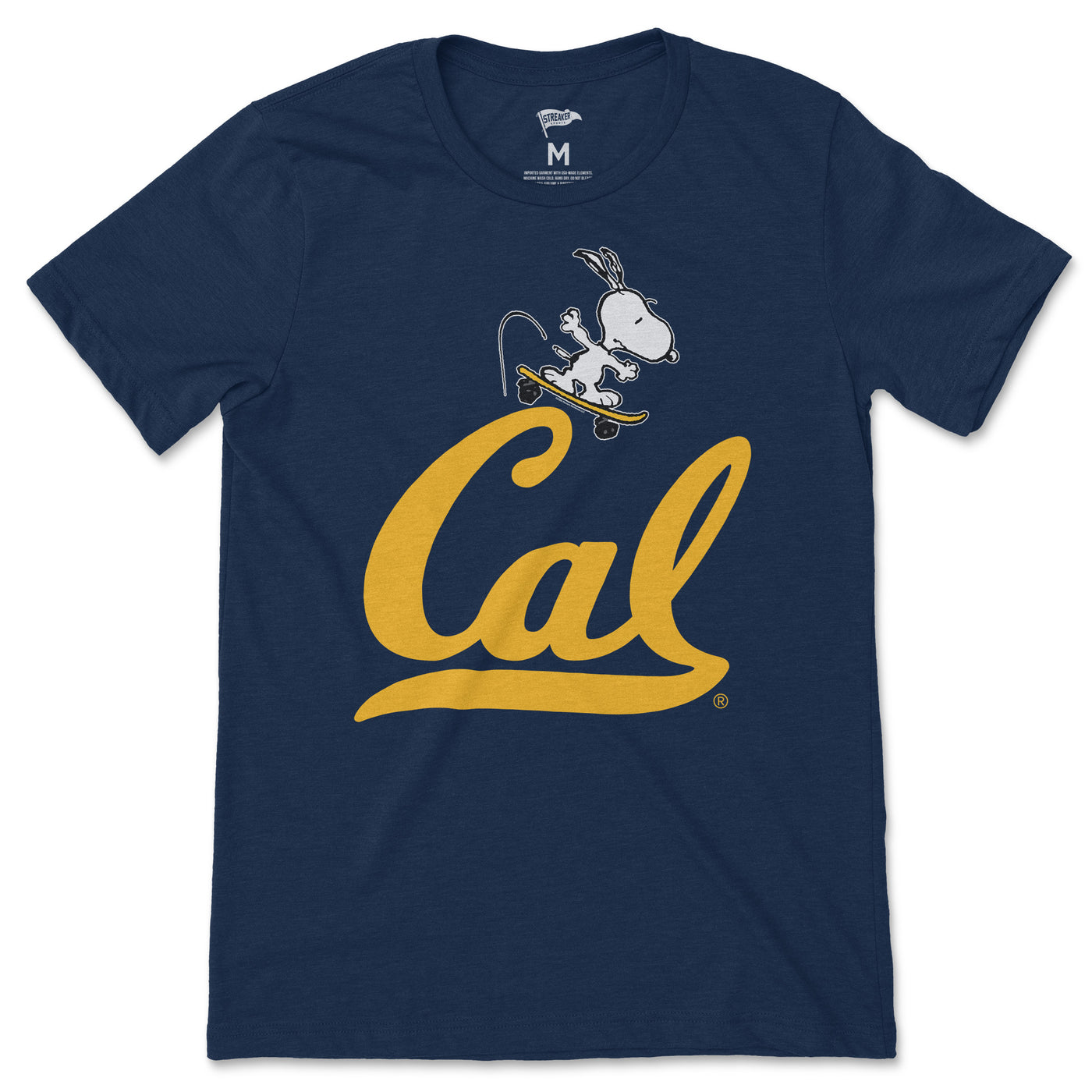 Peanuts x Cal Snoopy Skateboard Tee - Streaker Sports
