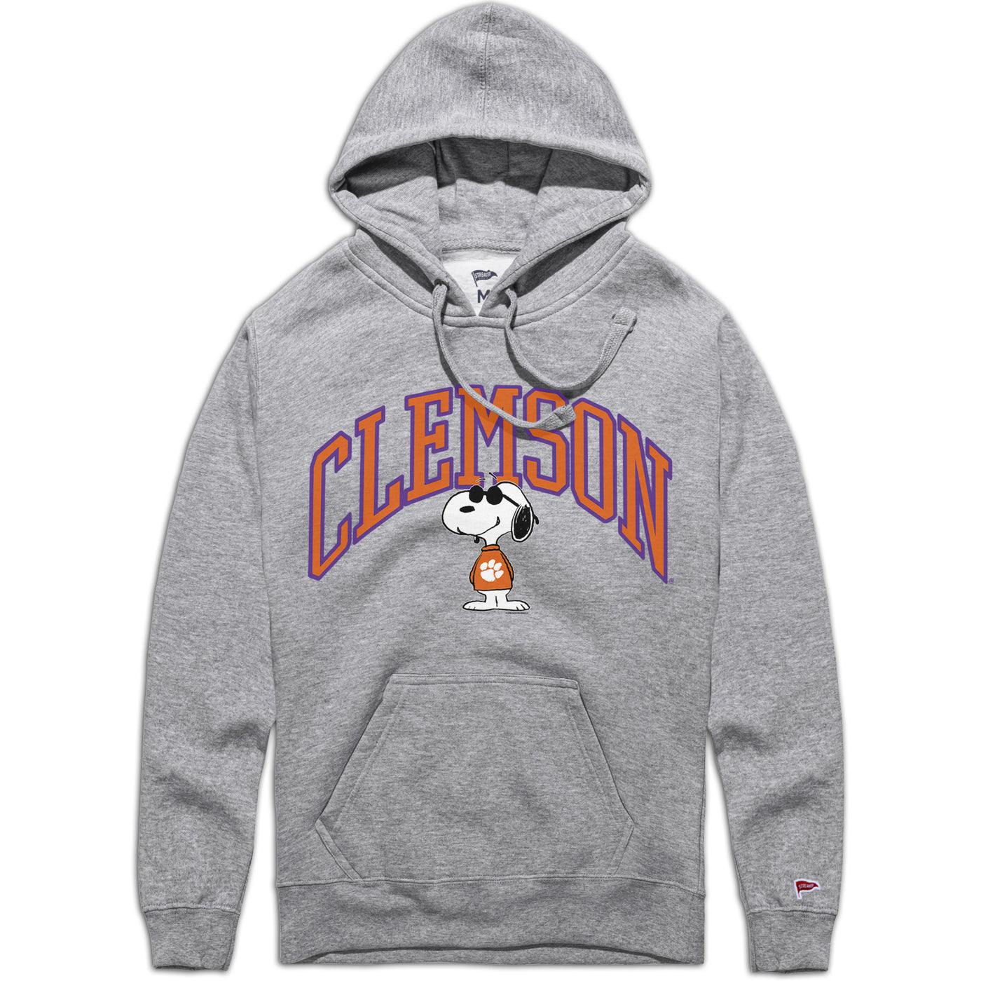 Peanuts x Clemson Joe College Hoodie - Streaker Sports