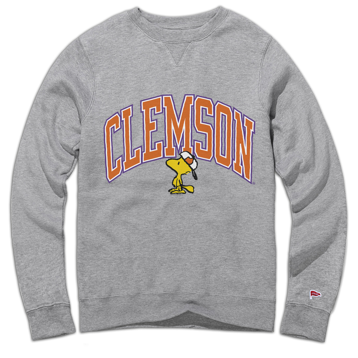 Peanuts x Clemson Woodstock Crewneck Sweatshirt - Streaker Sports