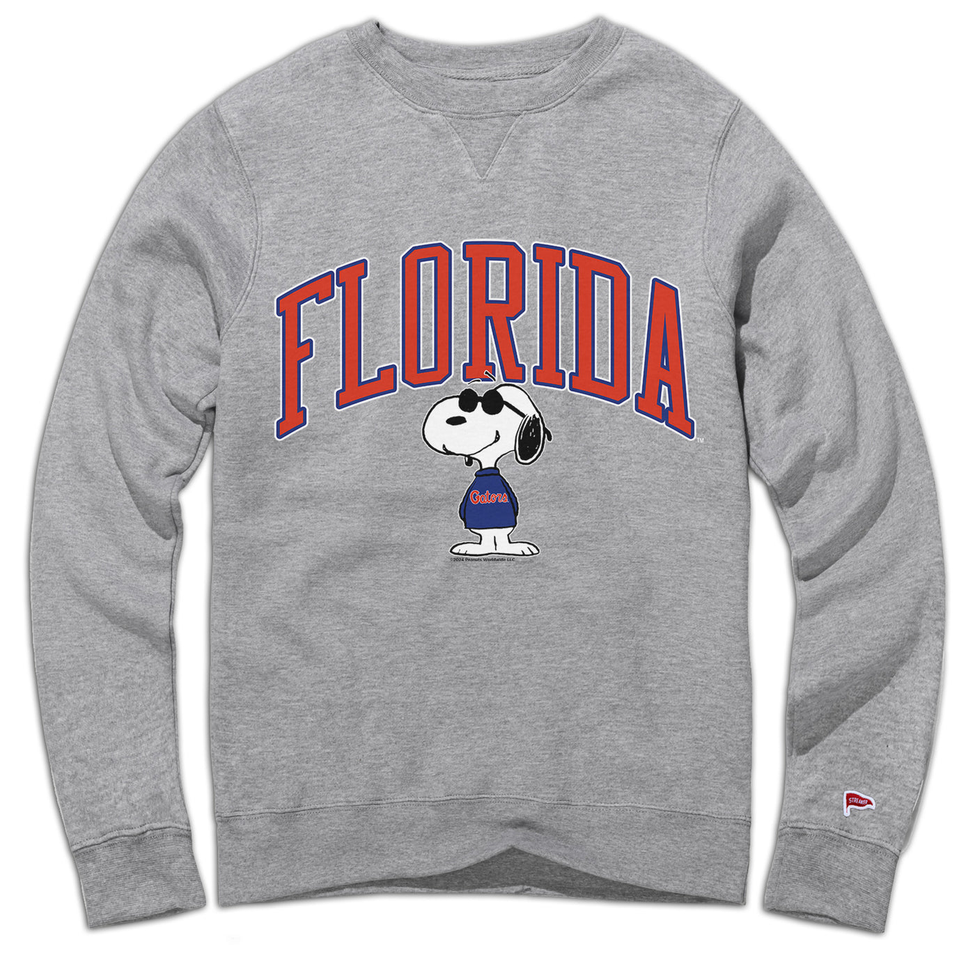 Peanuts x Florida Joe College Crewneck Sweatshirt - Streaker Sports
