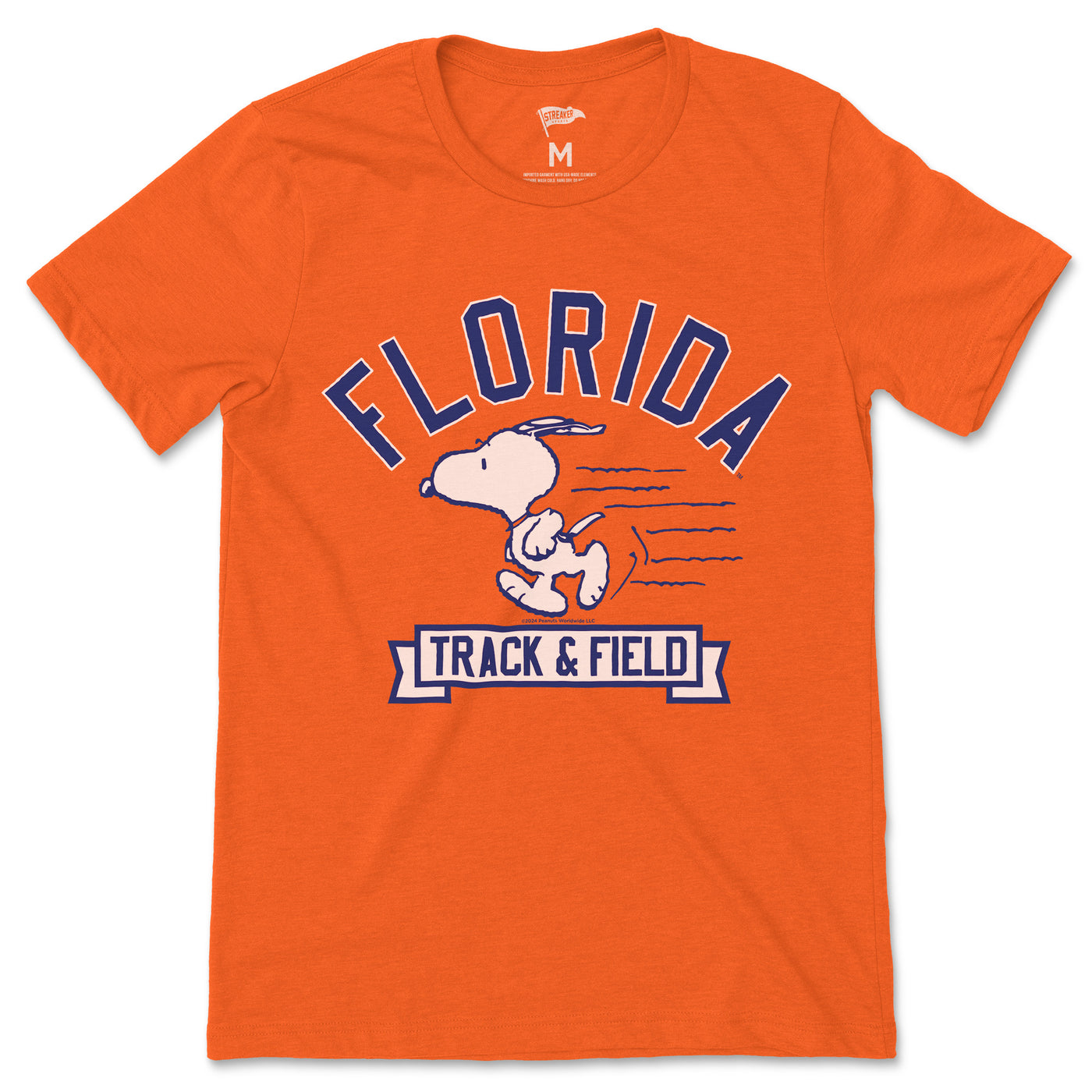 Peanuts x Florida Track & Field Tee - Streaker Sports