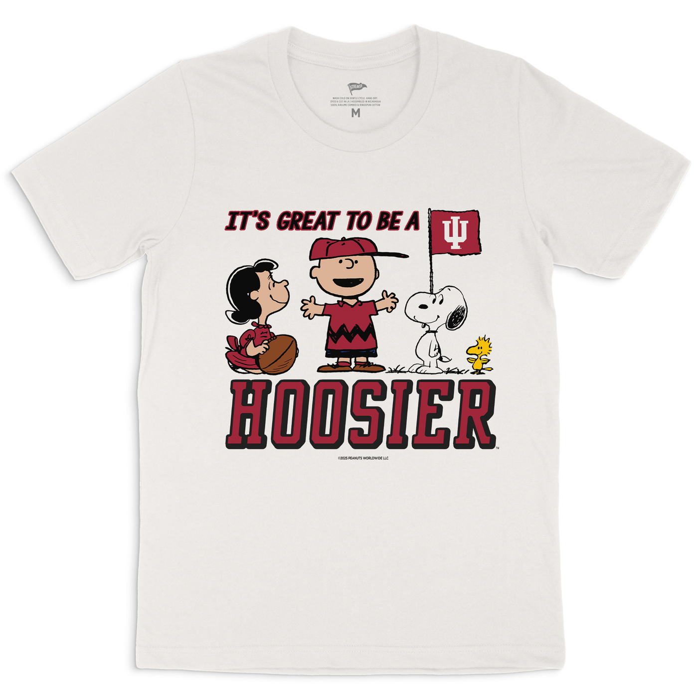 Peanuts x Indiana It's Great To Be A Hoosier Tee