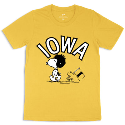 Peanuts x Iowa Football Gameday Tee - Streaker Sports