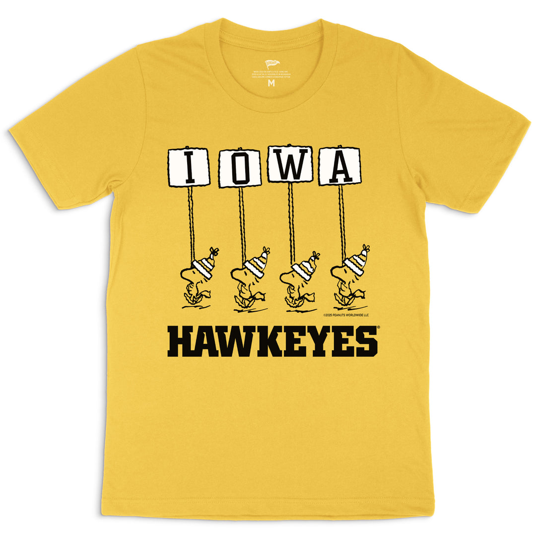 Snoopyryder です。 Peanuts x Iowa Gameday Tee – Streaker Sports