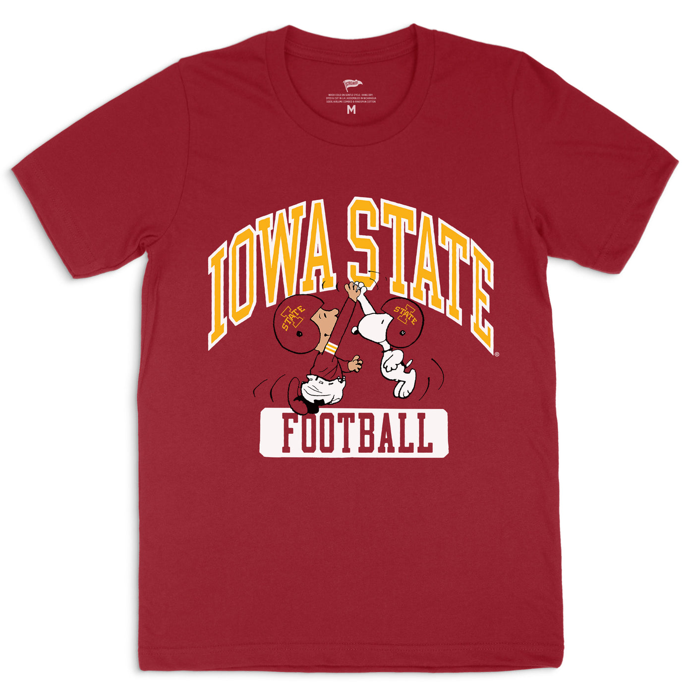 Peanuts x Iowa State Football Tee