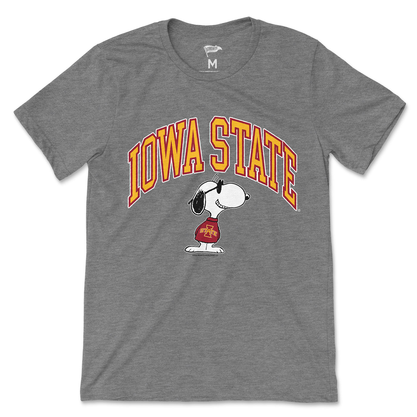 Peanuts x Iowa State Joe College Tee